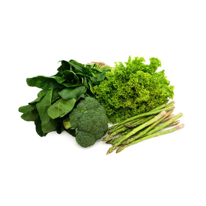 Spinach, Lettuce, Broccoli